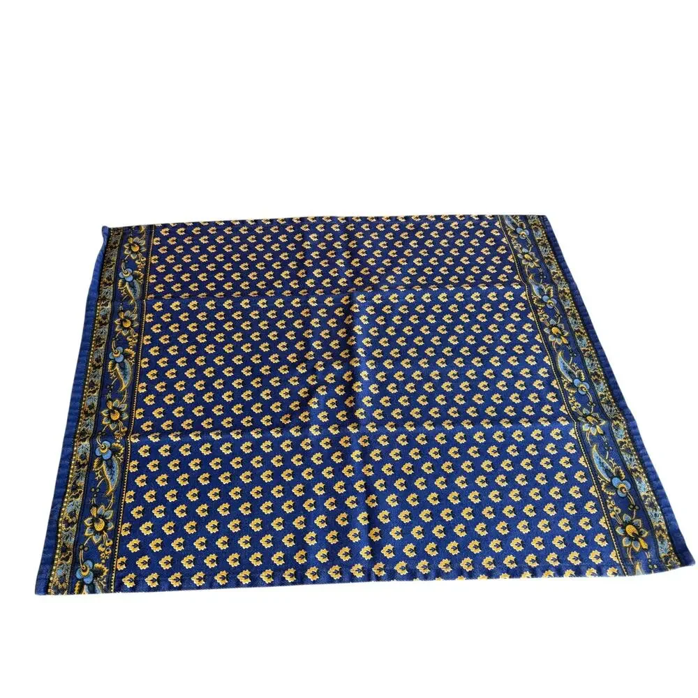 Williams Sonoma Marseille French Provincial Kitchen Towels Blue Yellow